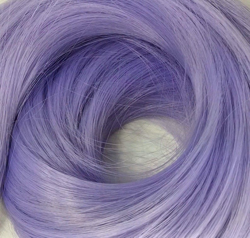Ever After Hat-Tastic Kitty Cheshire Cat Doll Re-root Pack Nylon Hair Blonde Teal Gray Purple Kit to make your own OOAK Doll INTL SHIP