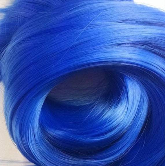 blue doll hair