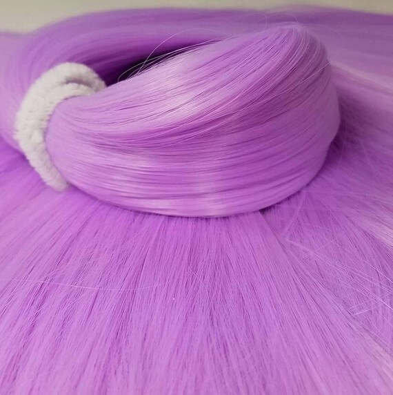 Espeon Orchid Purple Nylon Doll Hair Hank For Rerooting For Etsy