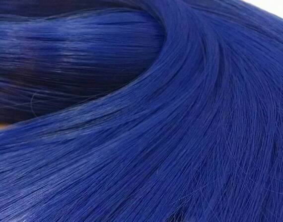 Galaxy Rainbow Nylon Doll Hair Kit 7 Hanks Dark Purple Blue Etsy