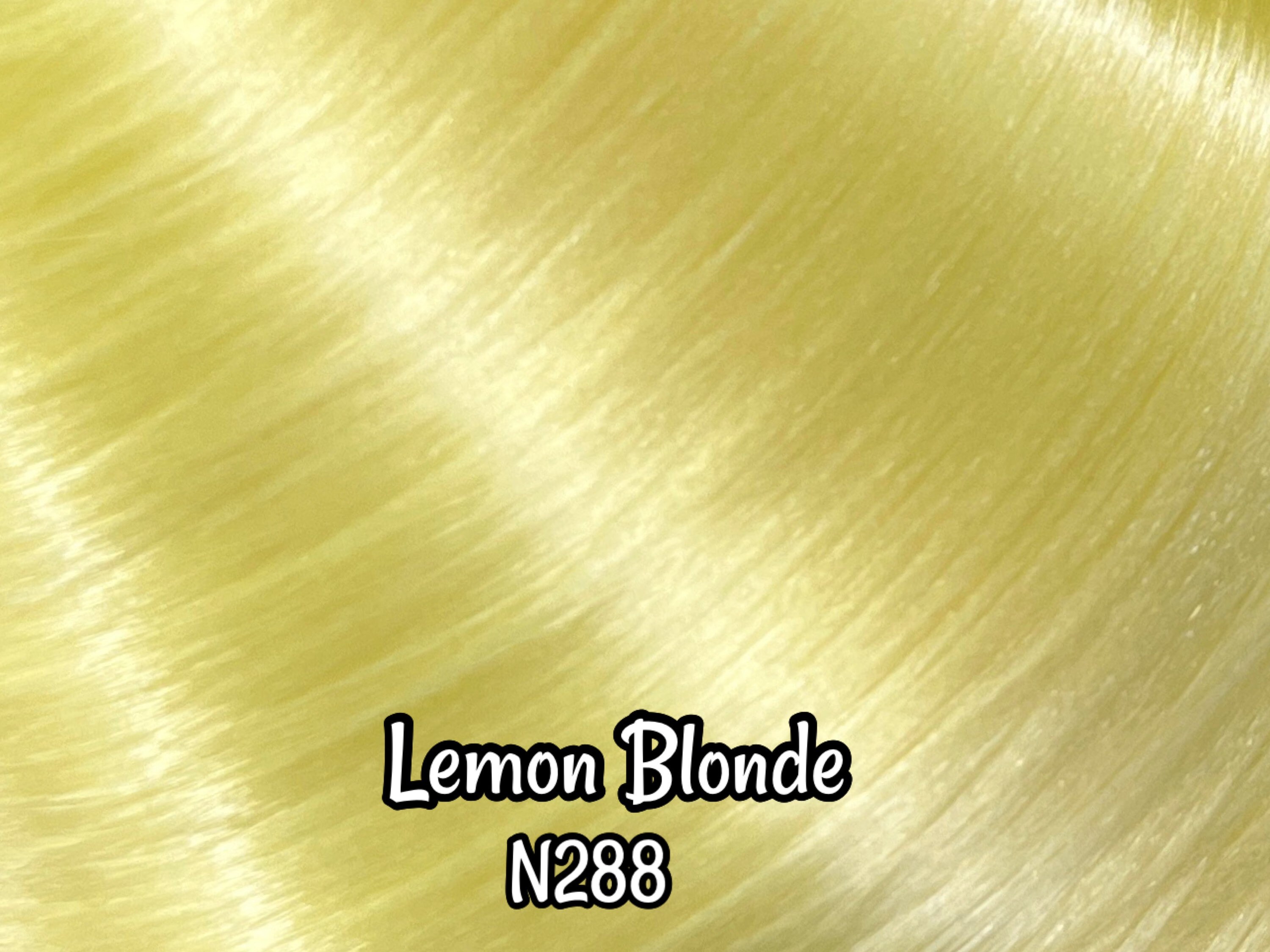 element hoorbaar lokaal DG-HQ™ nylon citroenblond N288 lichtgeel blond haar Reroot My - Etsy  Nederland