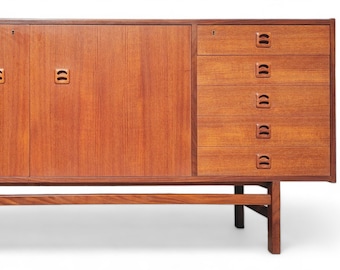 Mid Century Modern Danish Inspired Teak Cabinet