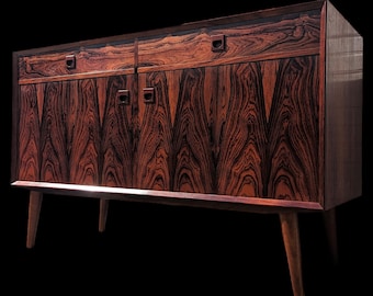 Mid Century Danish Modern Rosewood Cabinet