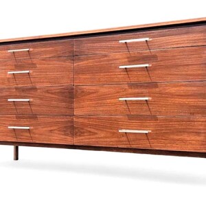 Mid Century Modern Paul McCobb Eight Drawer Dresser for Calvin