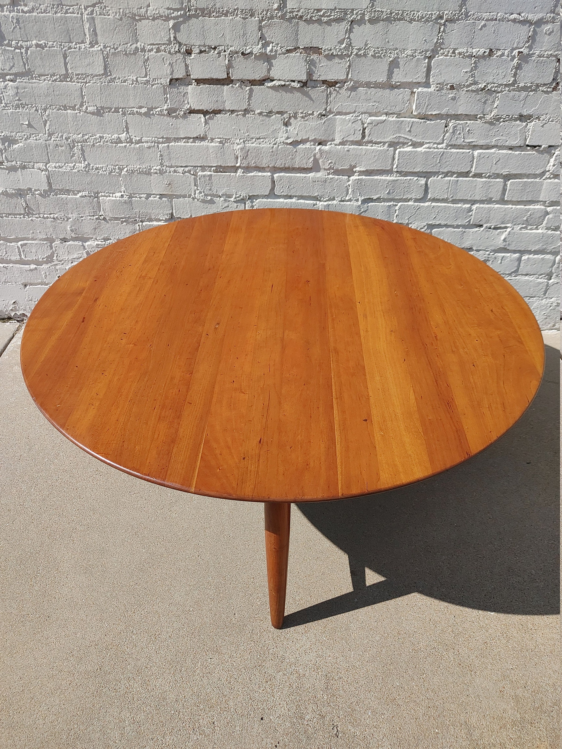 Round cherry coffee table online