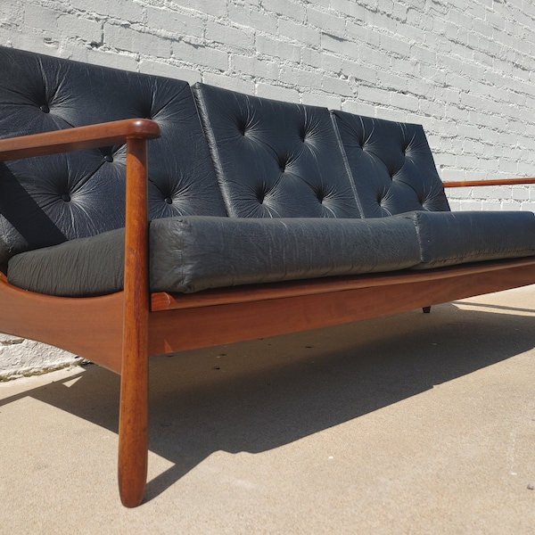 Mid Century Modern Teak Sofa