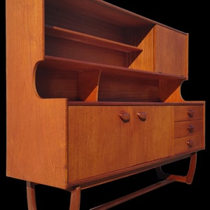 Mid Century English Modern Teak Hutch by G Plan