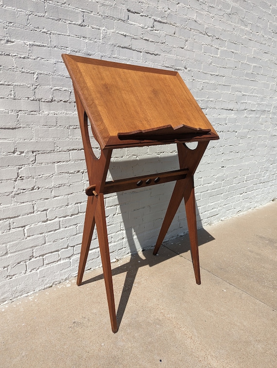 Mid Century Modern Drafting Table 