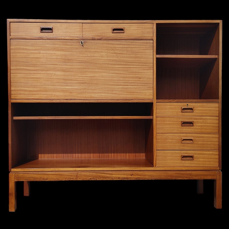 Mid Century Cabinet - Etsy
