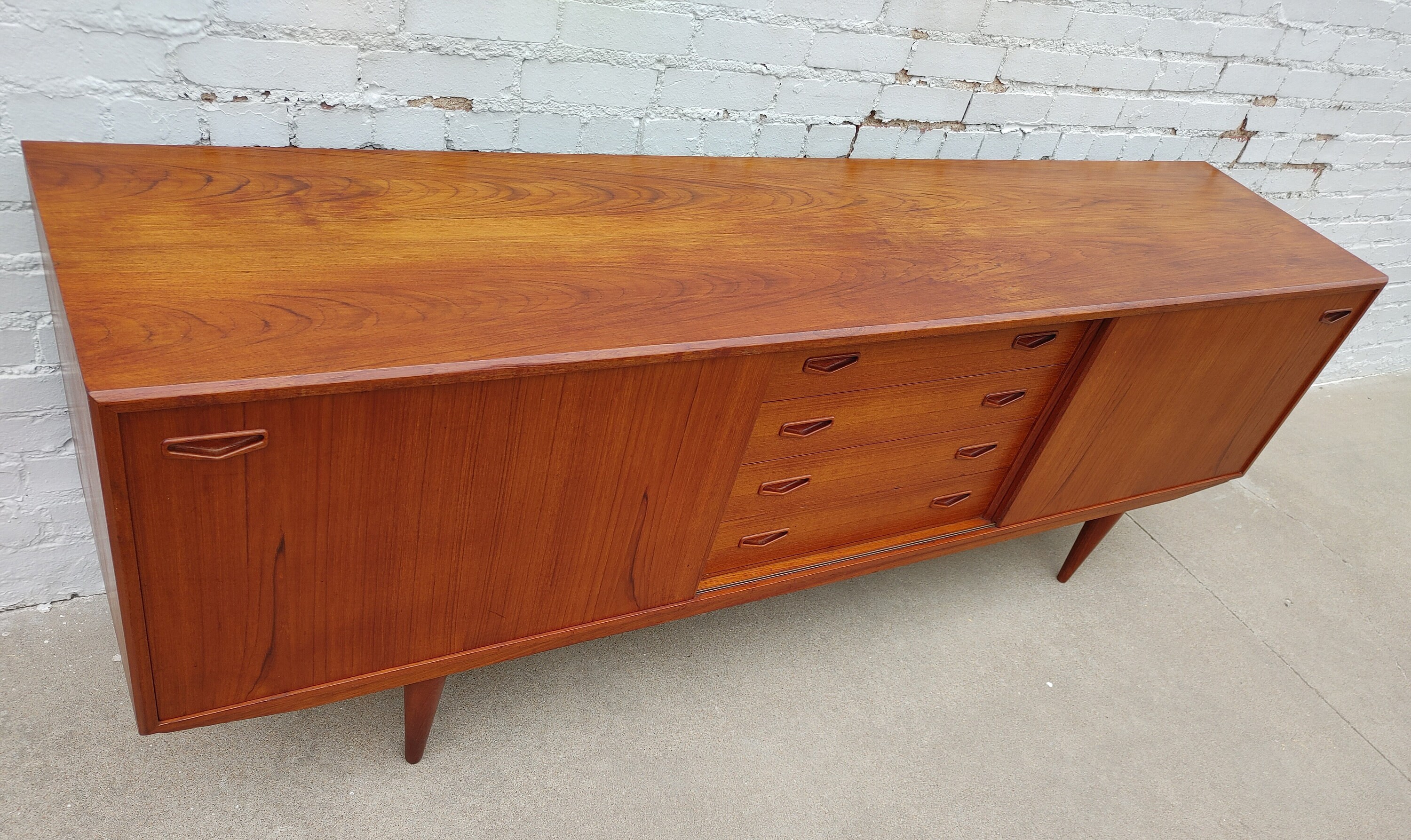 Mid Century Modern Clausen and Son Teak Credenza Etsy Ireland