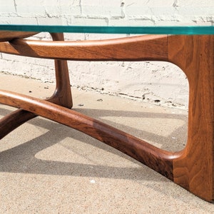 Mid Century Modern Adrian Pearsall Stingray Coffee Table image 4