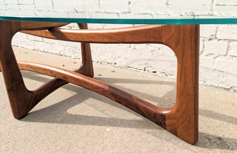 Mid Century Modern Adrian Pearsall Stingray Coffee Table image 4