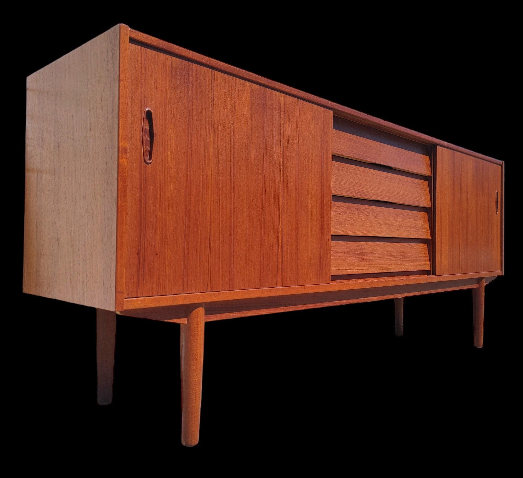 Mid Century Danish Modern Sideboard by Nils Jonsson - Etsy