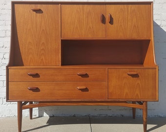 Mid Century English Modern Teak Hutch by G Plan