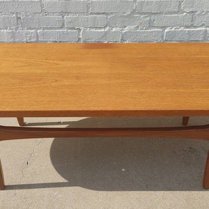 Mid Century Modern G Plan Teak Coffee Table