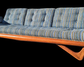 Mid Century Modern Adrian Pearsall Gondola Sofa