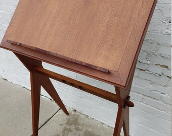 Mid Century Modern Drafting Table - Etsy