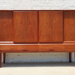 Mid Century Danish Modern Teak Cabinet