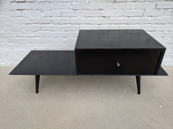 Mid Century Modern Paul Mccobb Jewelry Box Bench Combination Etsy