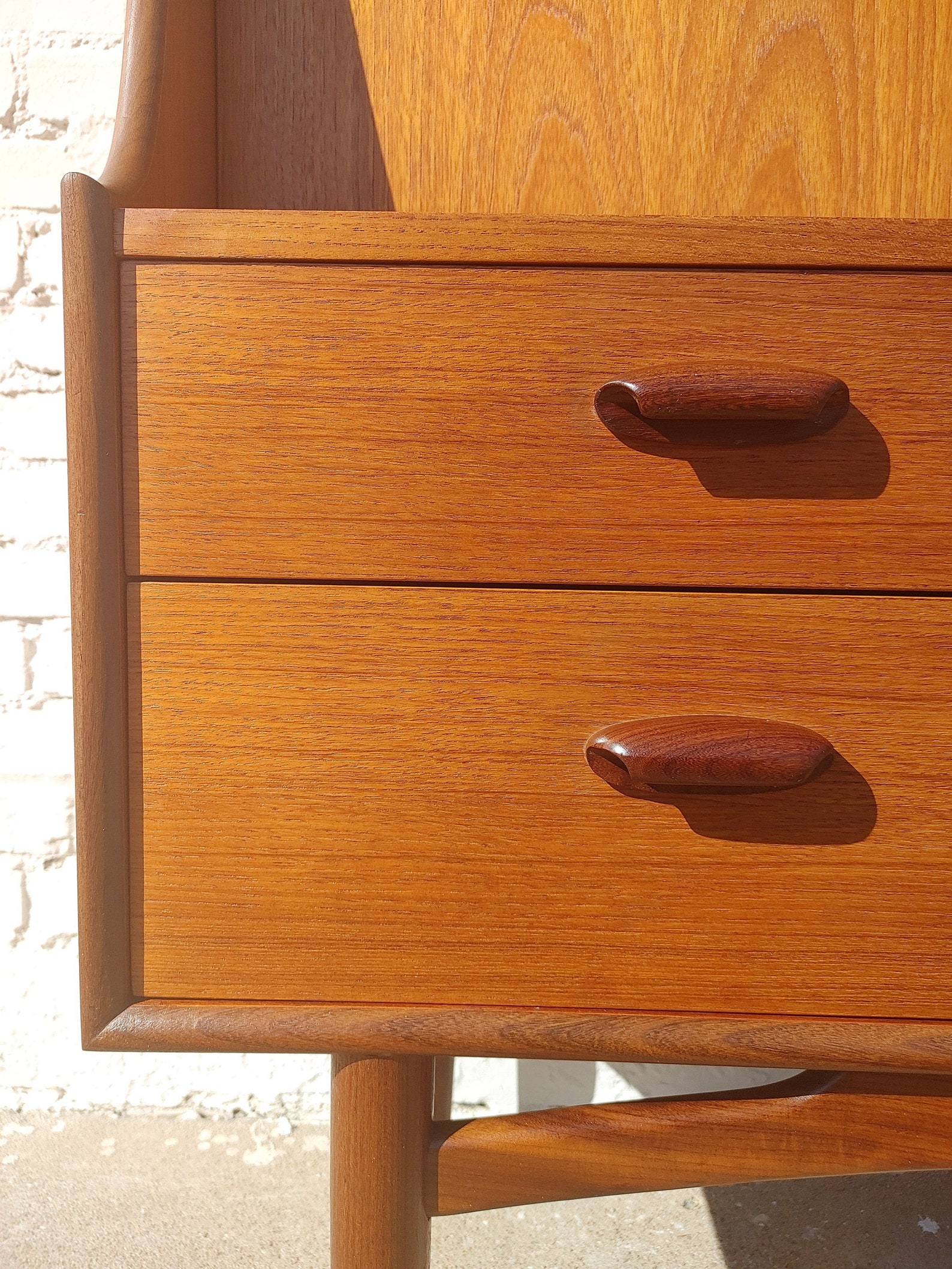 Mid Century English Modern Teak Hutch by G Plan Etsy