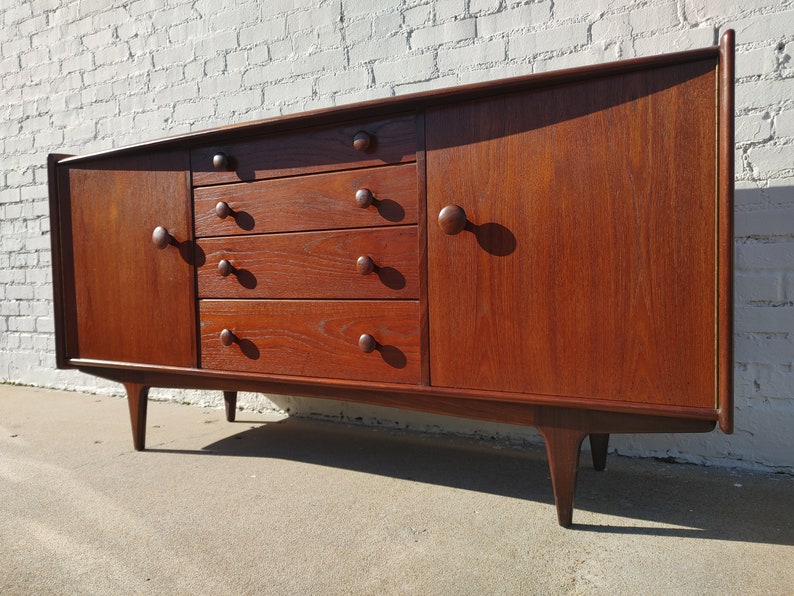 Mid Century Modern Teak Buffet by Younger image 4