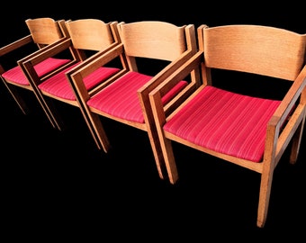 Mid Century Modern Harvey Probber Bentwood Chairs