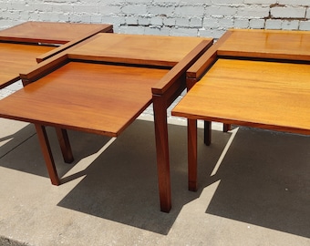 Mid Century Modern Danish Teak Desks by Christian Hvidt