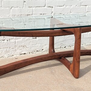 Mid Century Modern Adrian Pearsall Stingray Coffee Table image 3