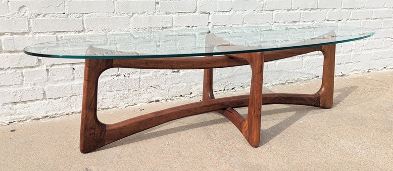 Mid Century Modern Adrian Pearsall Stingray Coffee Table image 3