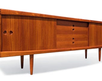 Mid Century Danish Modern Bramin Teak Sideboard