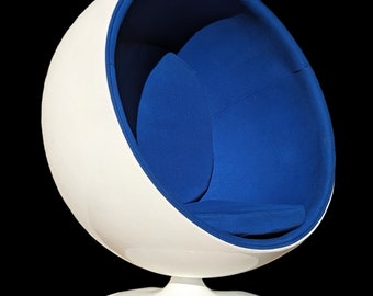 Mid Century Modern Eero Aarnio Inspired Ball Chair