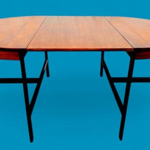 Mid Century Modern. Teak Drop Leaf Table