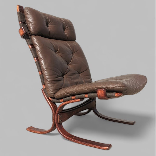 Mid Century Danish Modern Ingmar Relling Lounge Chair