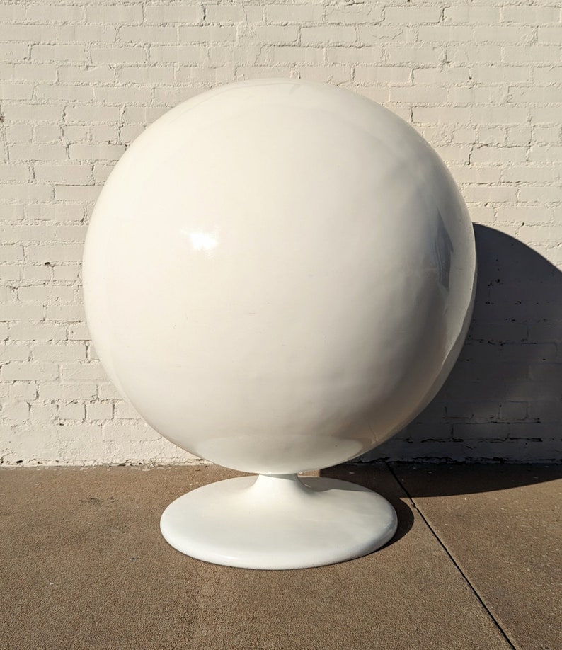 Mid Century Modern Eero Aarnio Inspired Ball Chair image 4