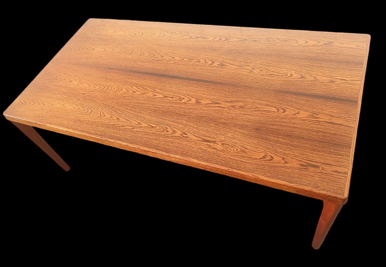 Mid Century Danish Modern Teak Coffee Table by Velje Stole image 1