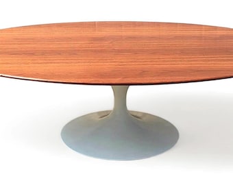 Mesa de centro Knoll Tulip de mediados de siglo