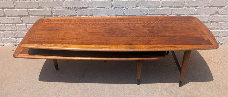 Mid Century Modern Lane Acclaim Extendable Coffee Table - Etsy