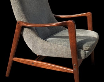 Mid Century Danish Modern Side Chair by Dokka