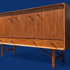 Mid Century English Modern Teak Sideboard