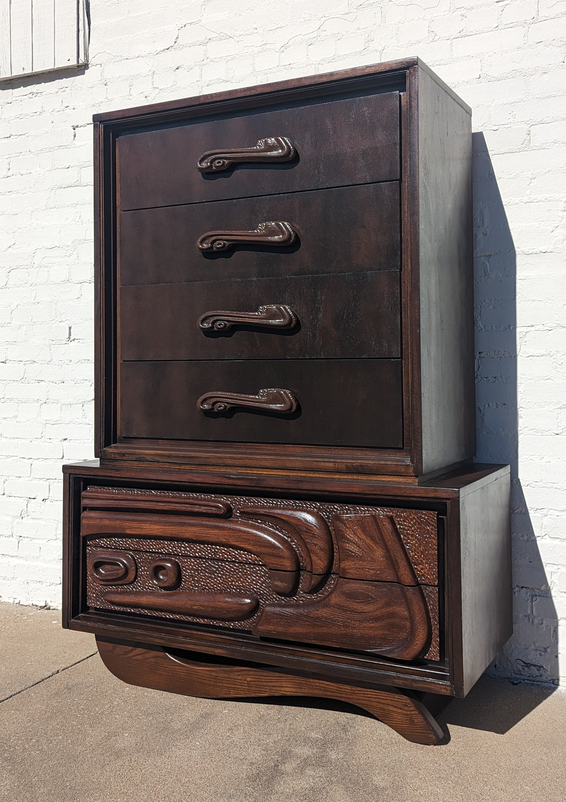 Mid Century Modern Pulaski Oceanic Dresser - Etsy