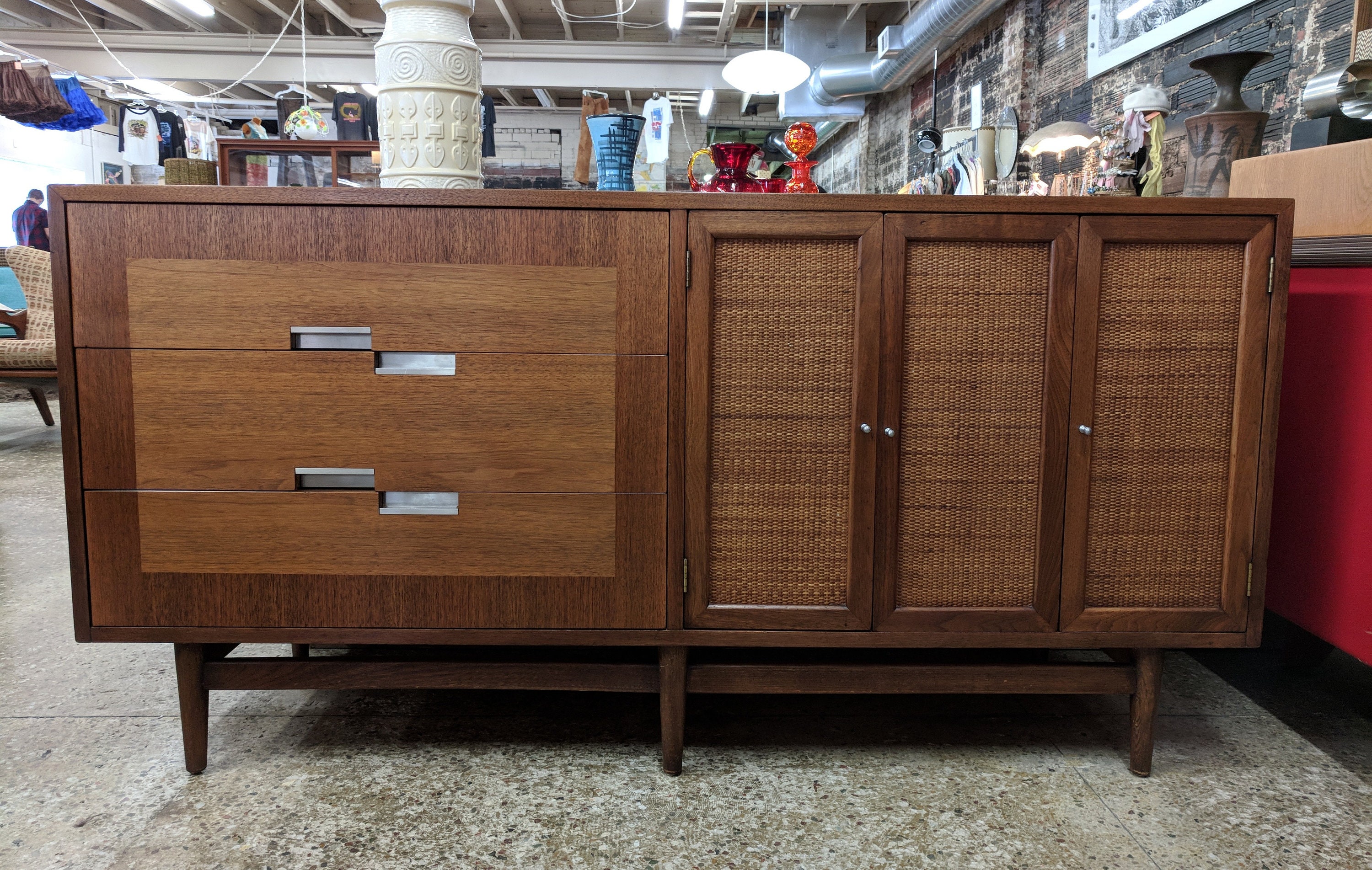 Mid Century Modern American Of Martinsville Credenza Etsy