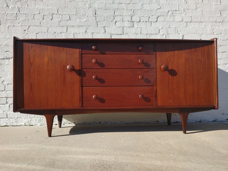 Mid Century Modern Teak Buffet by Younger image 2
