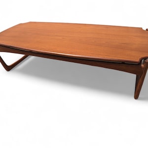 Mid Century Danish Modern Teak Coffee Table