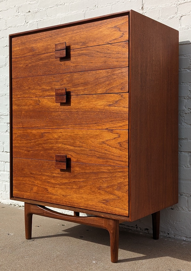 Mid Century Modern G Plan Teak Dresser by Kofod Larsen image 1