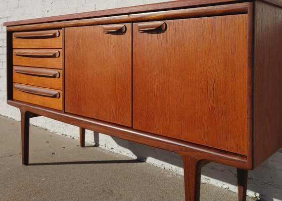 Mid Century English Modern Teak Buffet by Younger Etsy UK
