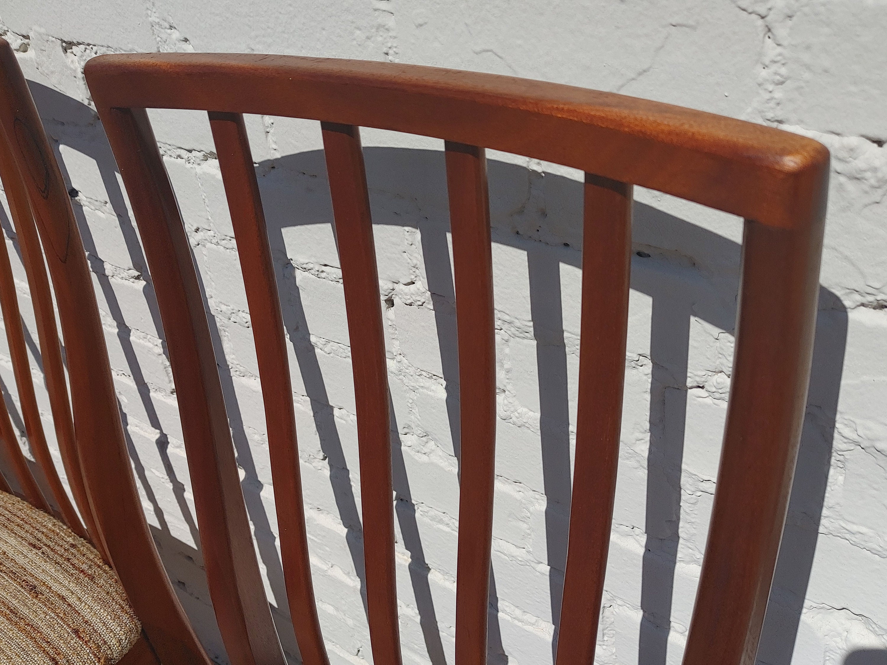 Mid Century Modern Danish Modern Teak Dining Chairs | Etsy