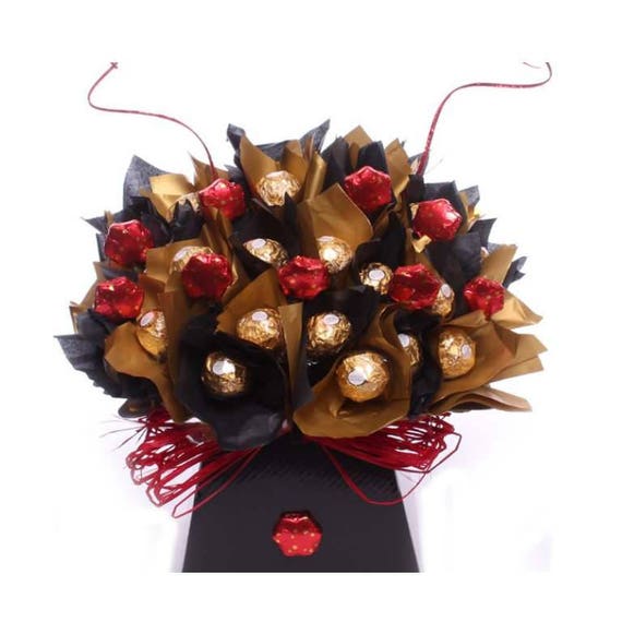Ferrero Rocher Au Chocolat Bouquet Bouquet De Chocolat Cadeau De Luxe Ferrero Rocher Bouquet De Noël Ferrero Rocher Au Chocolat Cadeau De Noël