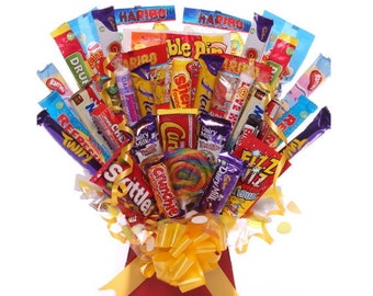 Sweet bouquet, Large Sweet Bouquet, sweets made into a bouquet, Sweet bouquet birthday, get well, thank you gift