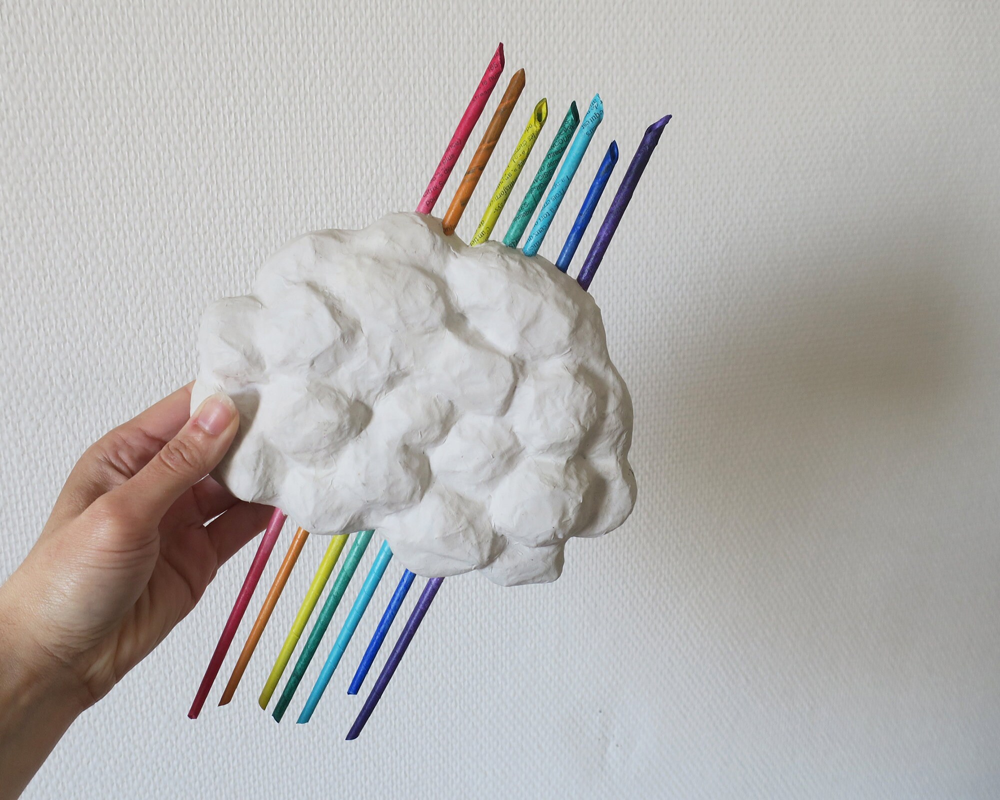 Nuage Arc-En-Ciel Béton