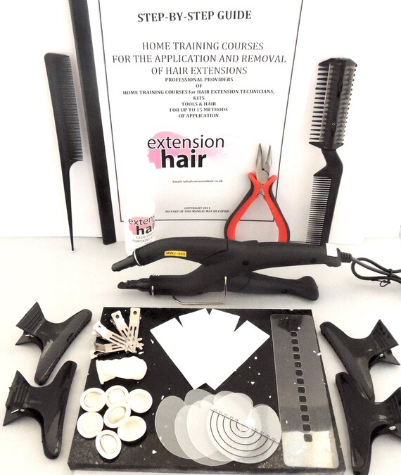 Hair Extension Bonds Home Fitting Kit For Pre Bonded Bonds Etsy